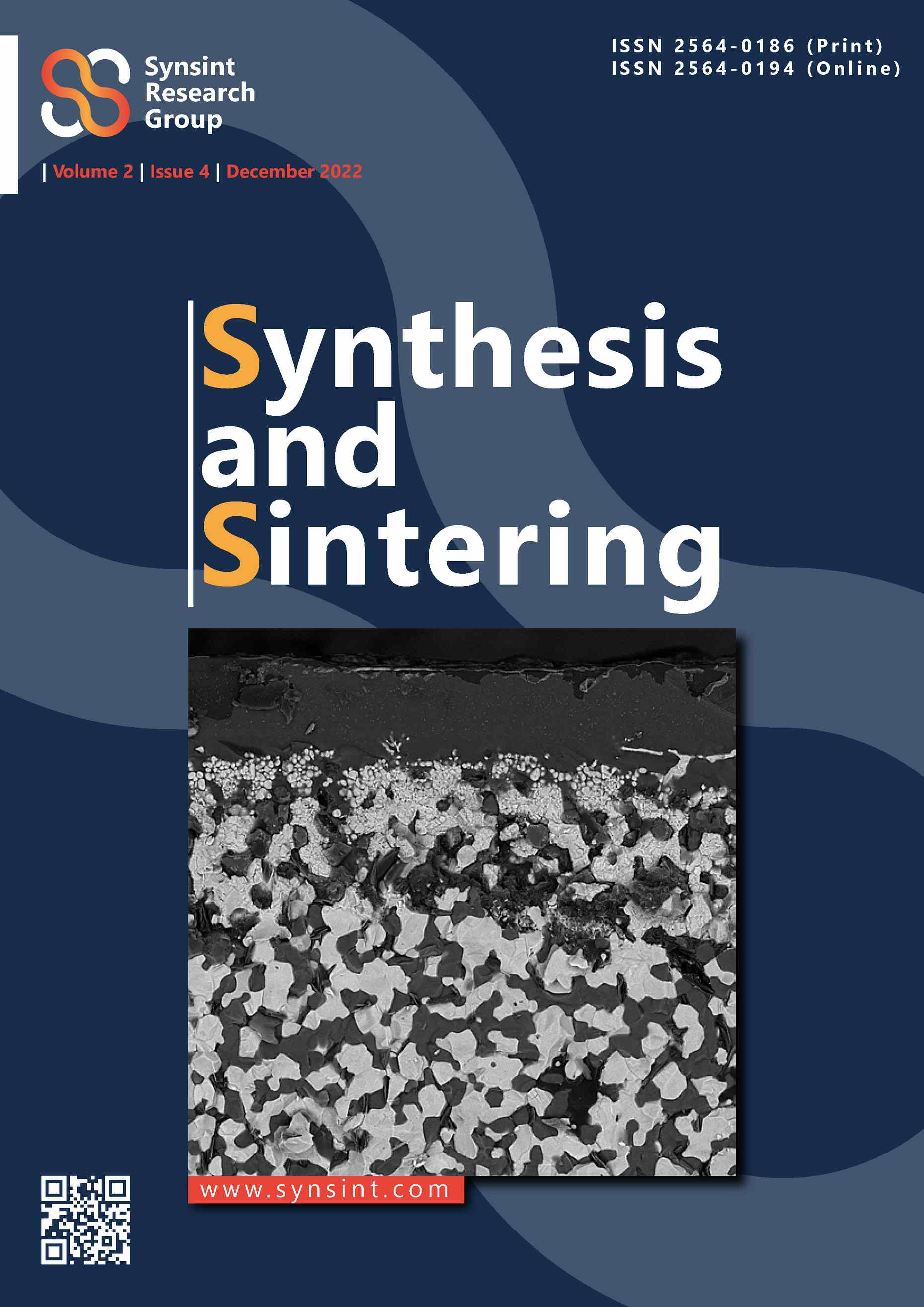 Synthesis and Sintering Vol. 2 No. 4 (2022)
