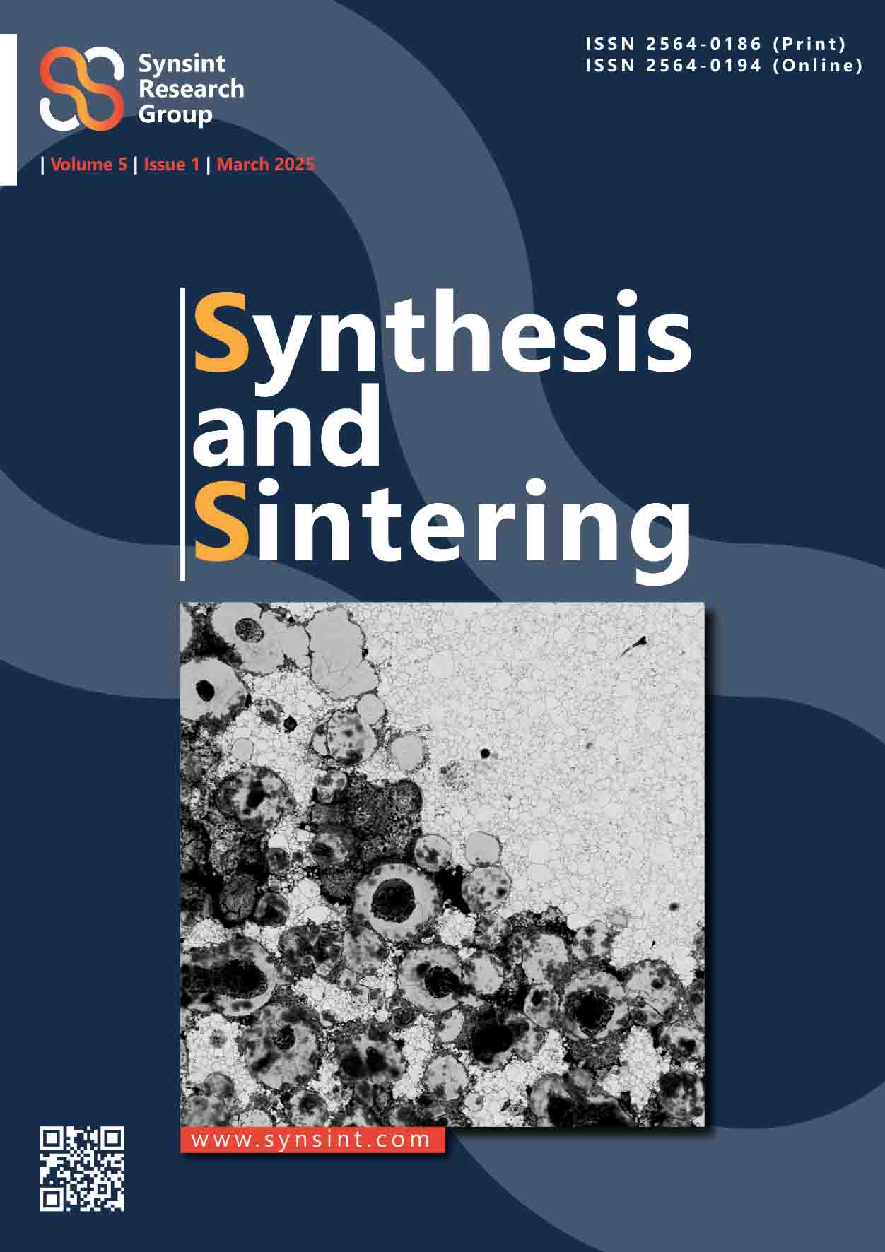 Synthesis and Sintering Vol. 5 No. 1 (2025)