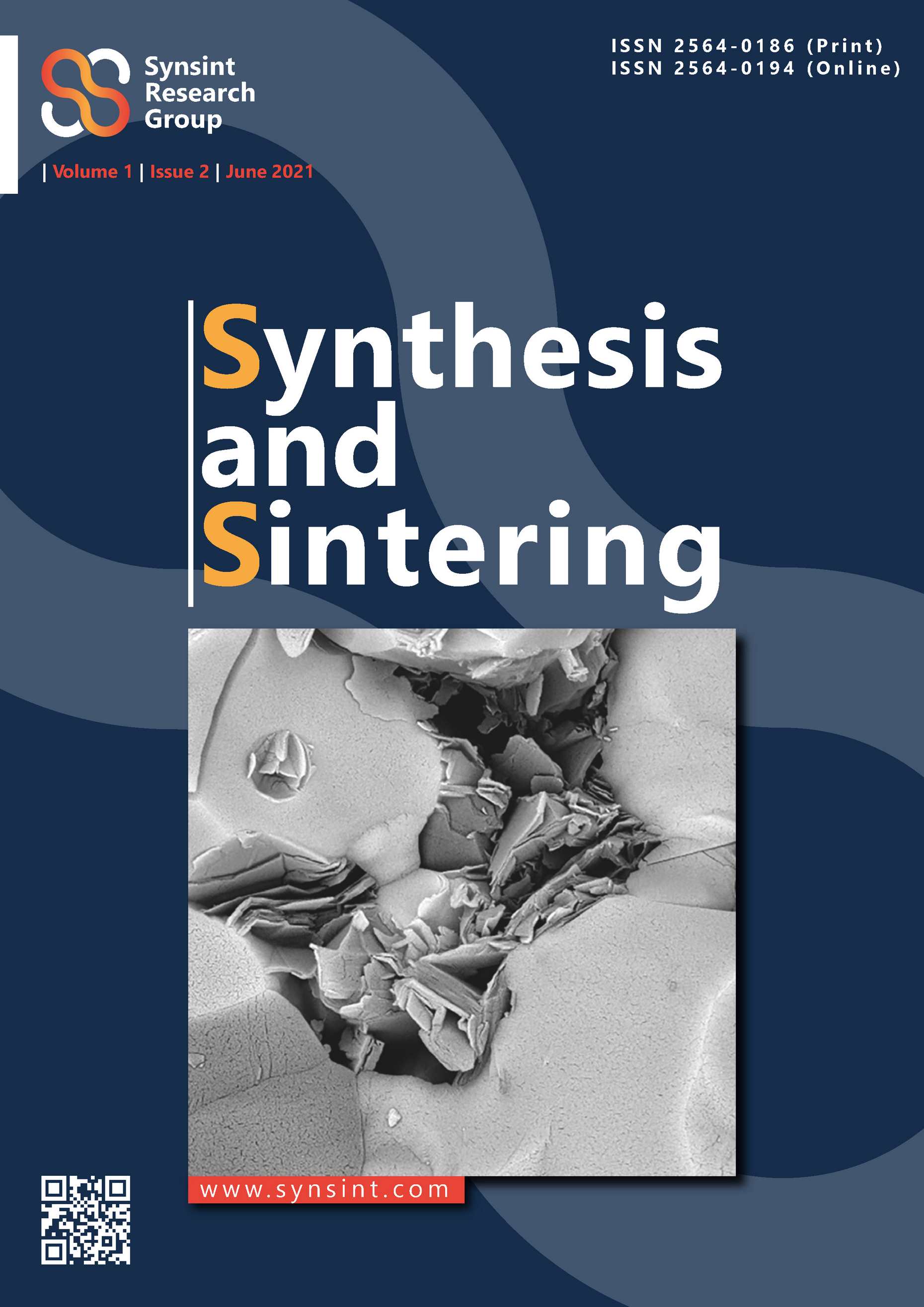 Synthesis and Sintering, Vol. 1, No. 2, 2021