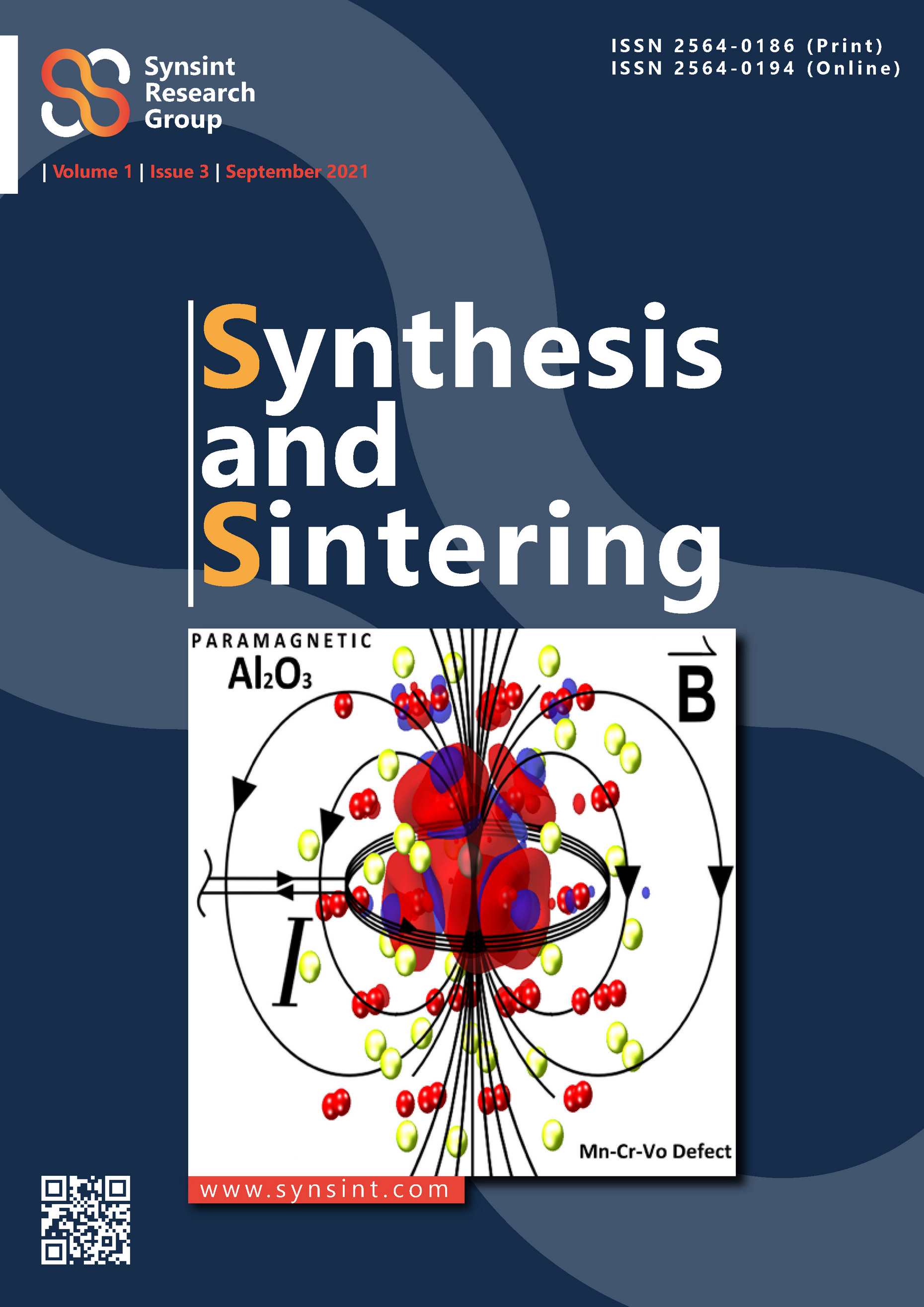 Synthesis and Sintering, Vol. 1, No. 3, 2021