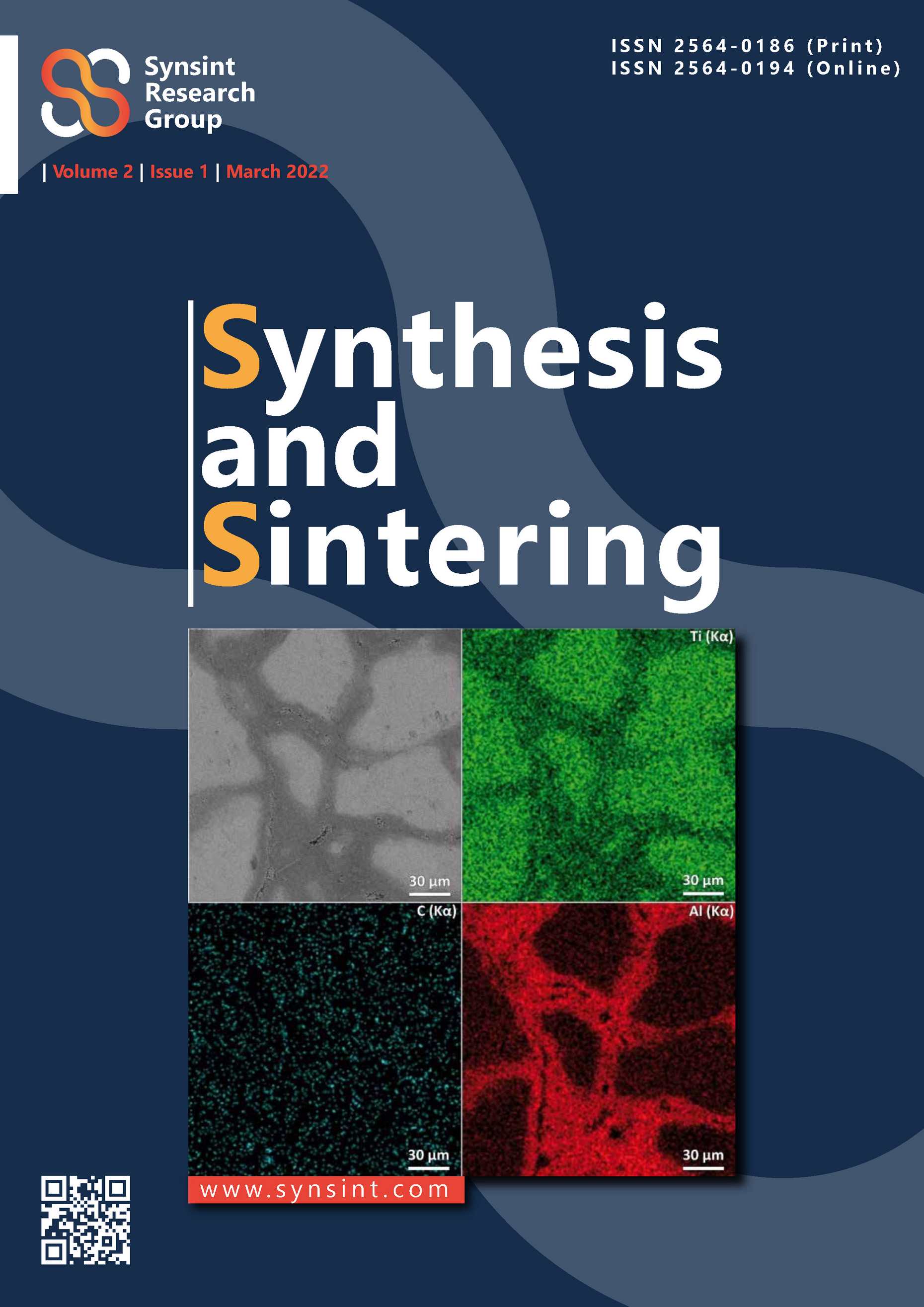 Synthesis and Sintering Vol. 2 No. 1 (2022)