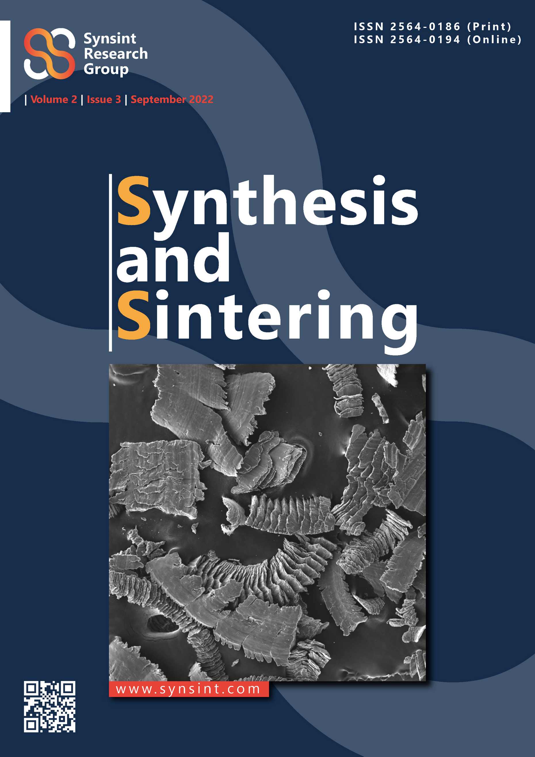 Synthesis and Sintering Vol. 2 No. 3 (2022)